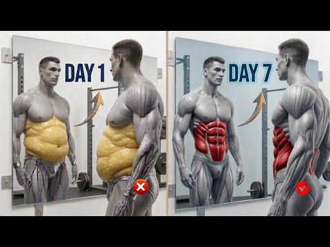 Do These 5 MIN Exercises For 7 Days And Look In The Mirror