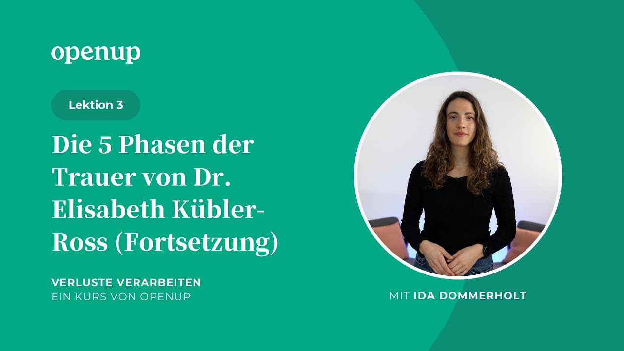 Verluste verarbeiten (3)| Die 5 Phasen der Trauer von Dr. Elisabeth