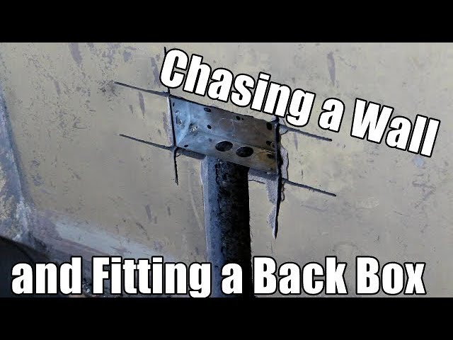 Electrics, Socket Chasing (Flush with wall) - DIYWiki