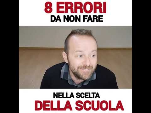 Video: Come Evitare Errori Nella Scelta Di Una Professione