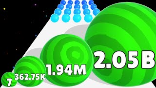 BALLS.io apk (Часть 02) Достигнуть 2B - Миллиардный мяч Ран Инфинити ASMR