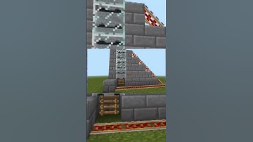 Minecraft Tutorial How To Build A Minecart Dispenser Part 1 [Vaderman23 #Shorts]