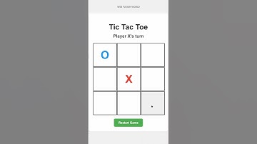 Tic Tac Toe – Built with HTML, CSS & JavaScript! #FrontendProjects #WebDevelopment #ResponsiveDesign
