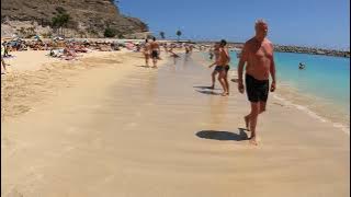 Amadores Beach  4K,June 2021, Gran Canaria