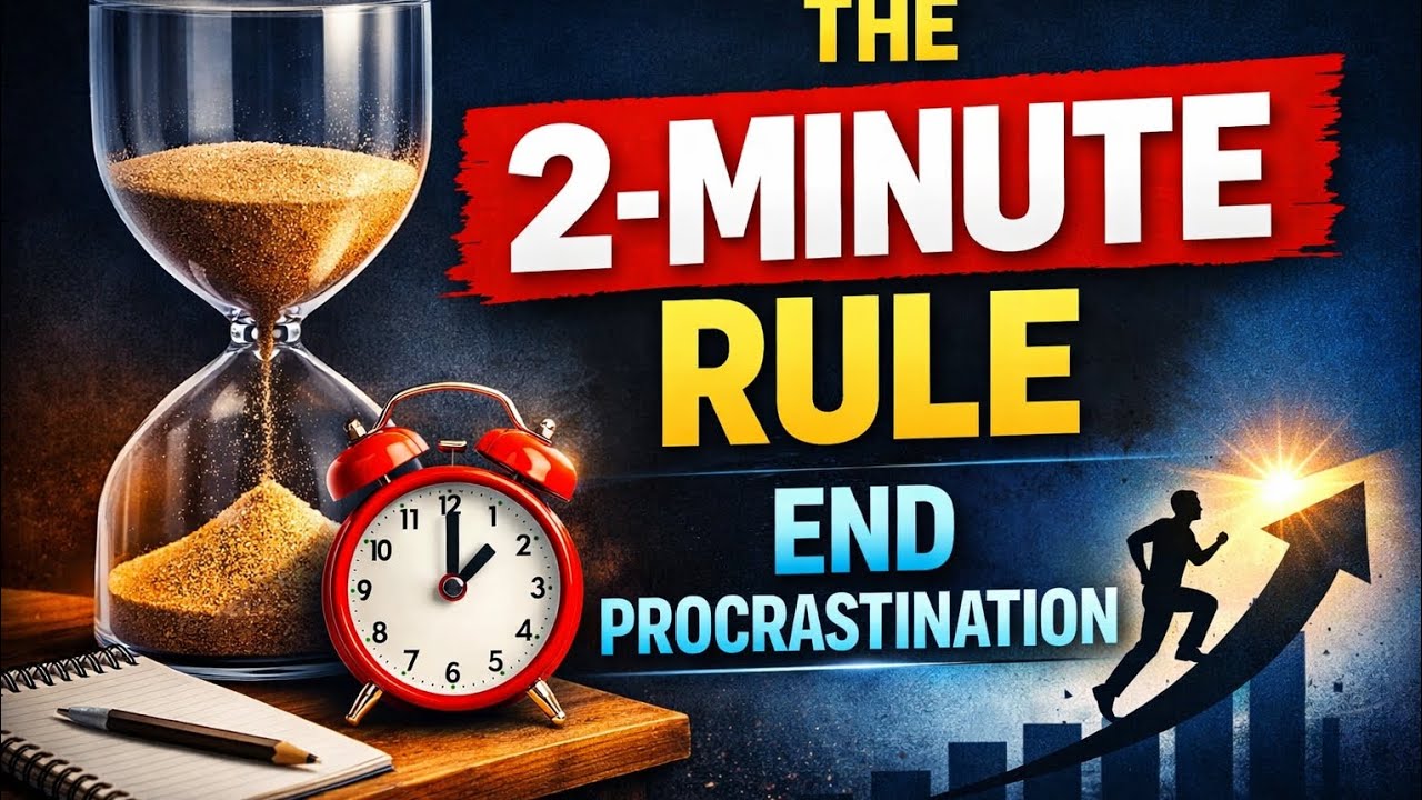 The 2-Minute Rule That Fixes Procrastination