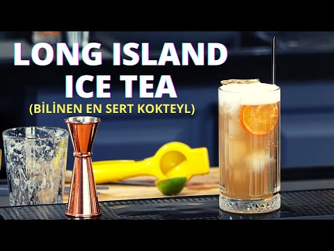 Long Island Ice Tea(Bilinen en sert kokteyl)