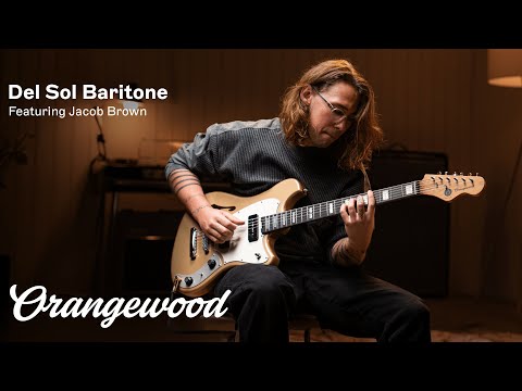 Del Sol Baritone | Chambered Electric Guitar Demo ft. Jacob Brown | Orangewood