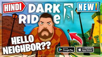 *Dark Riddle* New Hello Neighbor Clone?? Let