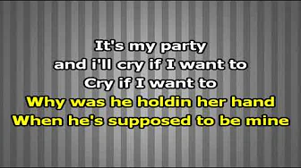 Lesley Gore It's My Party - Karaokê Lesley Gore It's My Party - Karaokê