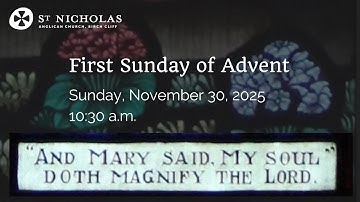 Sunday, November 30, 2025 - First Sunday of Advent