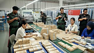 Inside Singapore money making factory |Hidden Vaults Exploring the Most Protected Factory(Singapore)