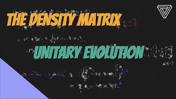 Unitary Evolution of a Density Matrix