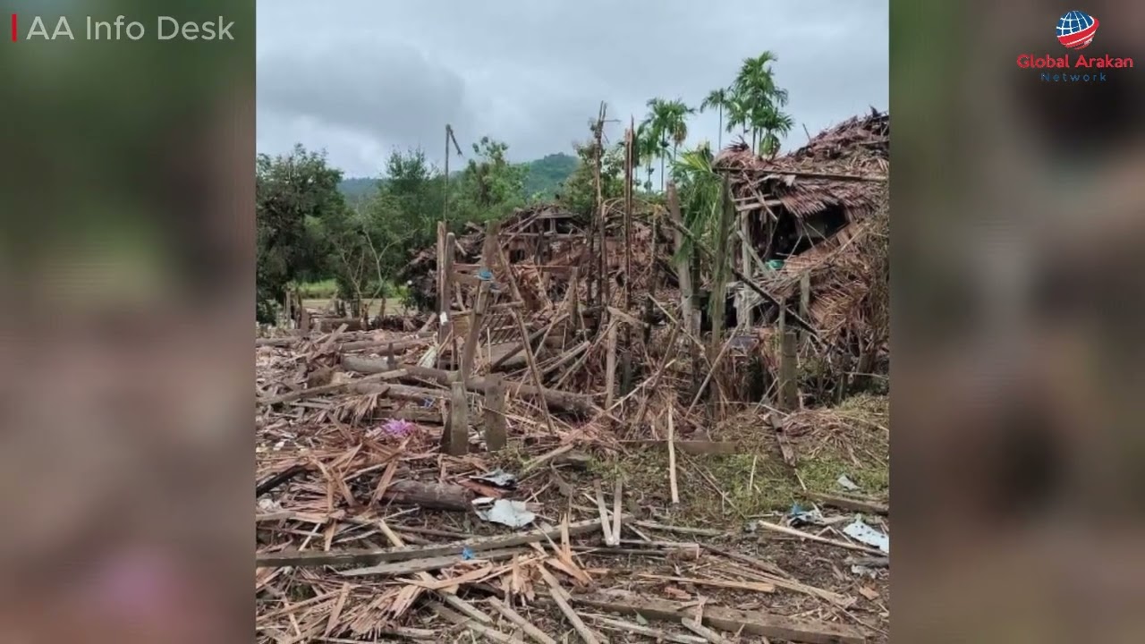 Nearly 40 Civilians Killed and 90 Injured in Arakan in August Due to Terrorist Military Airstrikes