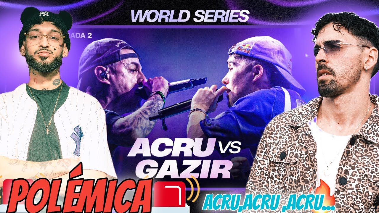 ACRU,ACRU,ACRU 🔥. ACRU VS GAZIR .🔴 ¿POLÉMICA?🔴 . ACRU VUELVE YA.  FMS WORLD SERIES EL SALVADOR J2