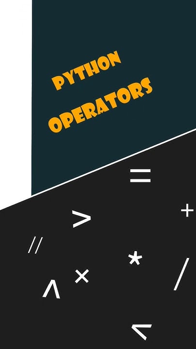 python operators | python tutorials | python for beginners | python ...