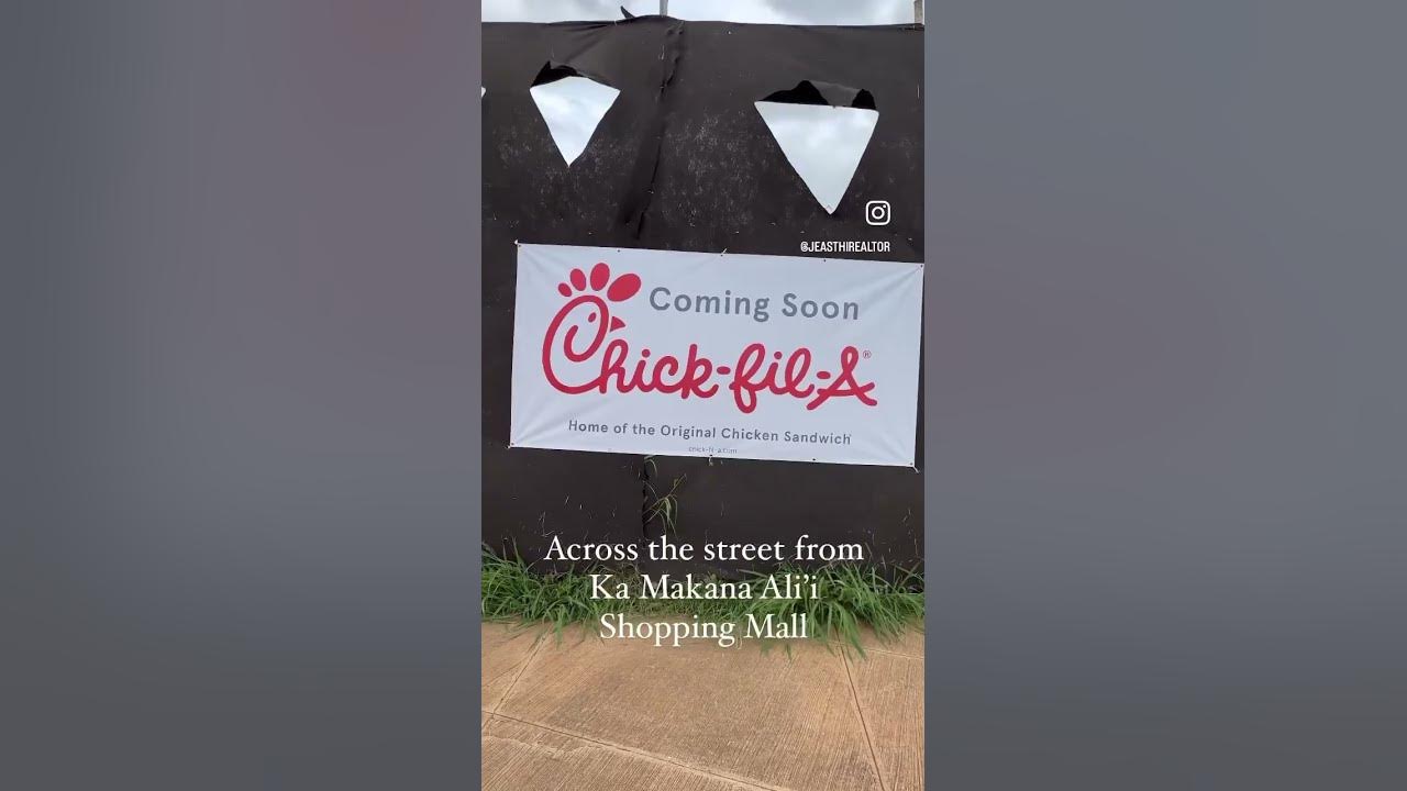 Update on ChickfilA in Kapolei, hawaii as of Apr 7, 2023! chickfila