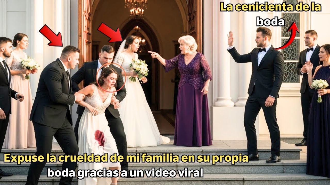 Mi hermanastra pagó para humillarme en su boda, pero un millonario me salvó