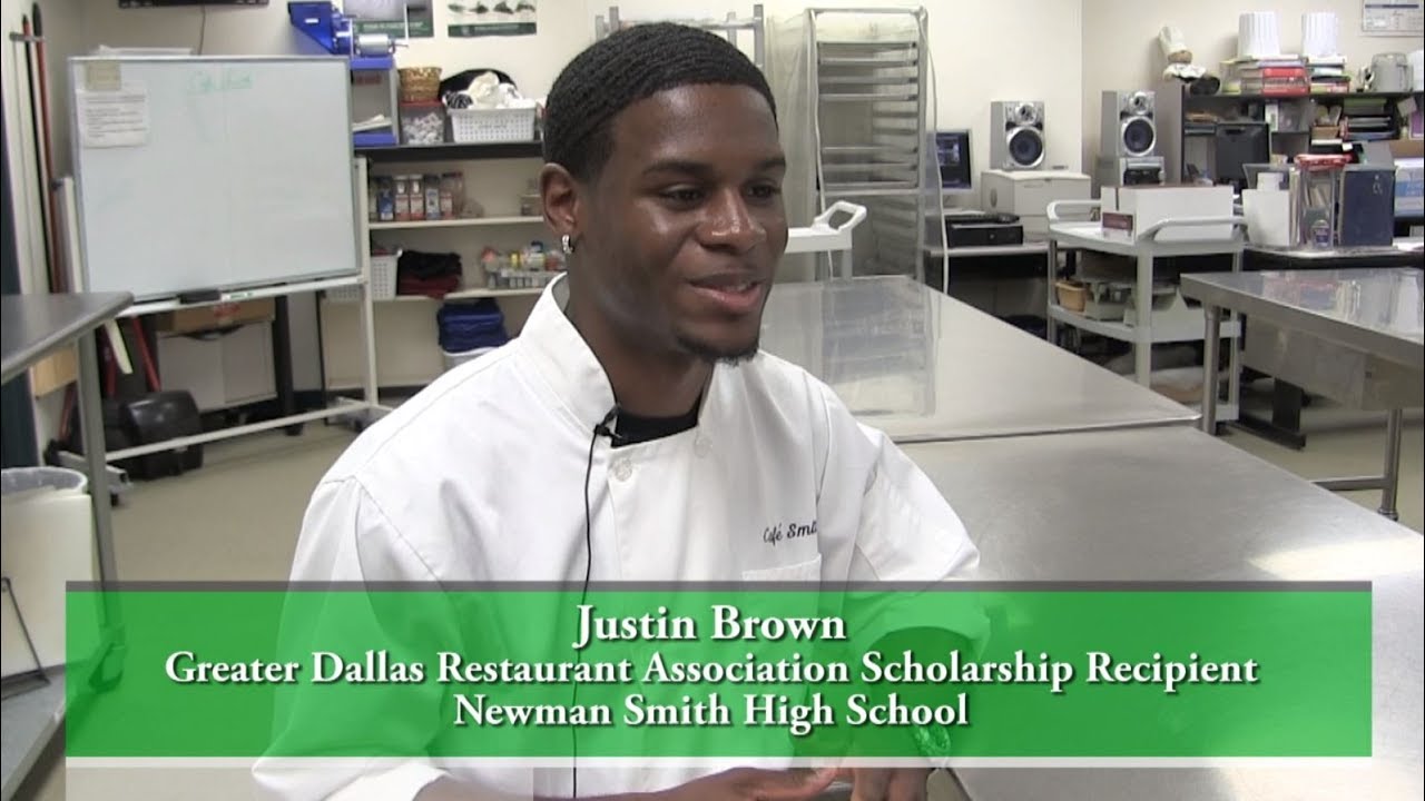 Newman Smith Culinary Arts Student Receives Greater Dallas Restaurant Association Scholarship