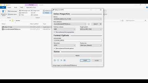 create acronis boot usb