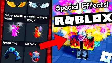 Using too many special particle effect accessories on my avatar... Does anything happen?(ROBLOX)2025