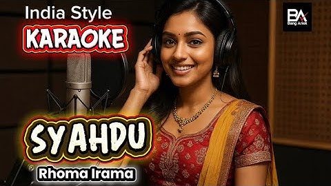 Karaoke Syahdu - Rhoma Irama , Versi karaoke India style #rhomairama #versiindia #karaokerhomairama