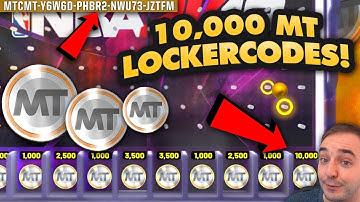 NBA 2K19 My Team CHANCE AT 10K FREE MT LOCKER CODES! DONT MISS OUT ON FREE MT!!!