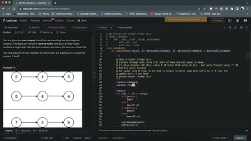 Leetcode Add Two Numbers for Noobs | Python