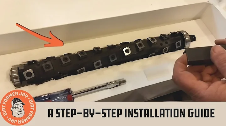 How to Install a Shelix® Cutter Head in a DeWalt® DW735 Planer