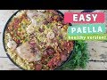 Easy Paella Recipe | Healthy version - Receta de Paella Saludable | Spicy Latina Mom