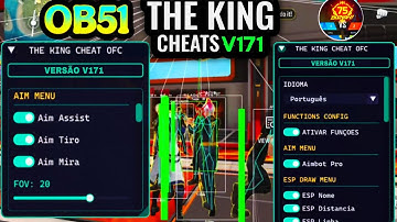 THE KING CHEATS V171 | Free Fire Mod Menu | Mod Menu Free Fire | Free Fire Hack Mod Menu | Gringo xp