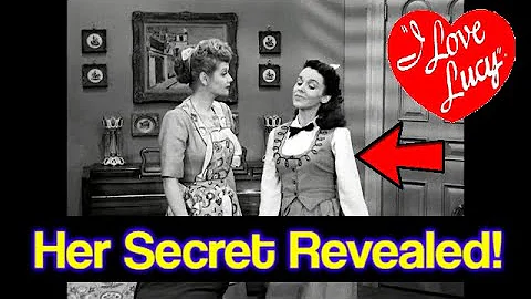 I Love Lucy! Peggy's (Janet Waldo) Secret on I Lov...