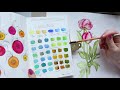 Sennelier Botanical Watercolour Set Update + Billy Showell Floral Illustration