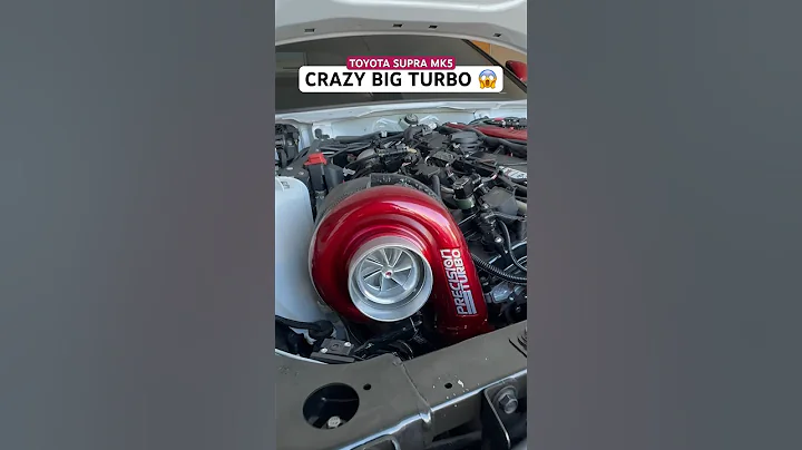 CHECK OUT THIS CRAZY BIG TURBO SUPRA MK5 😱🔥🇵🇷 #TOYOTA #SUPRA #B58 #PRECISIONTURBO