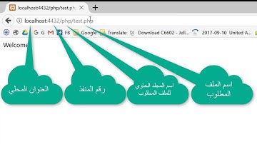 إعداد برنامج Xampp وإنشاء وتنفيذ ملف php