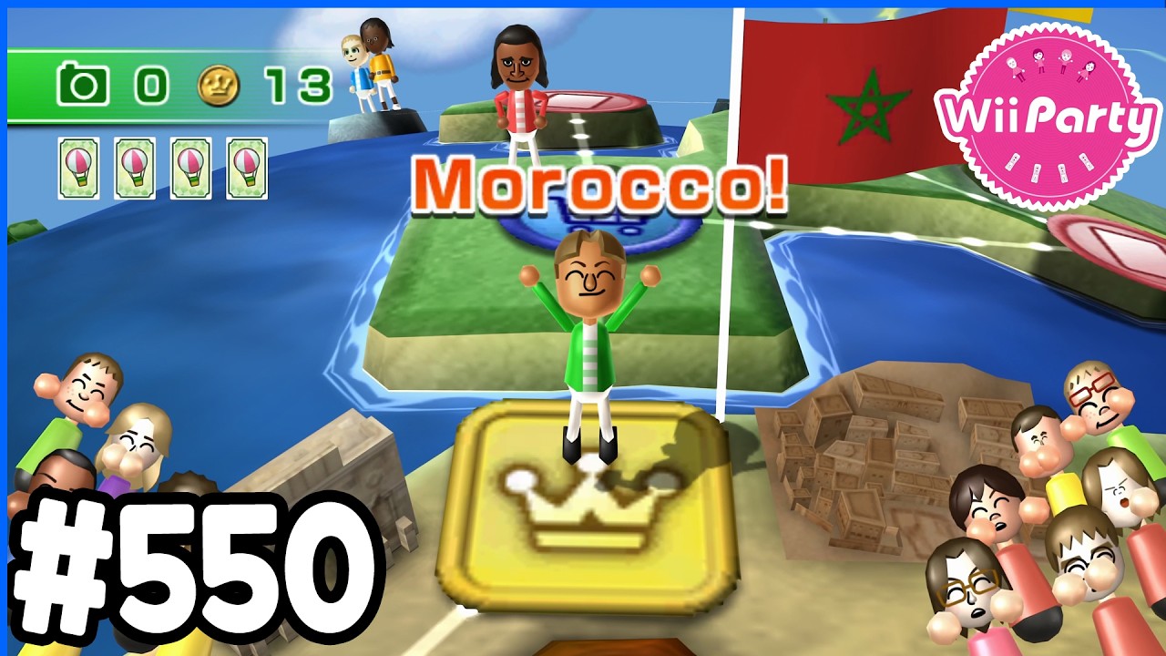 Wii Party - Globe Trot Gameplay Walkthrough Part 550