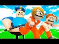 Roblox  barrys prison run with molly and daisy