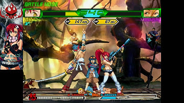 Mika & Yoko Vs Sakura & Cammy [HD]