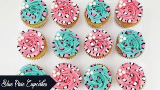 How to make Leopard Print Cupcakes