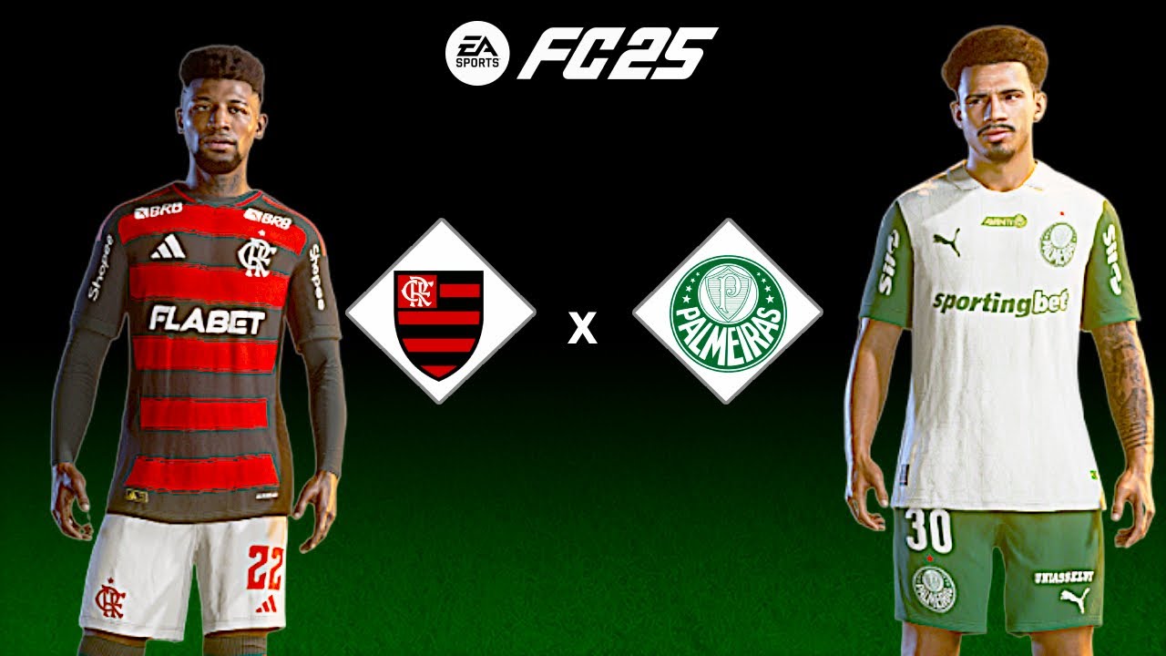 FIFA 25 - Flamengo vs Palmeiras| Gameplay PS5  [4K 60FPS] Brasileirão 2025