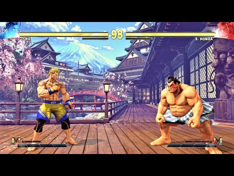 Luke vs E. Honda (Hardest AI) - Street Fighter V