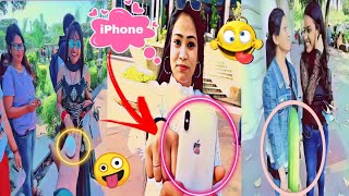 iPhone 🤪 Girl's Reaction 🤩। Making Girls Smile 🤣। Ketan K Prank