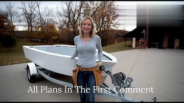 Building a Flats Boat From Scratch With Boat Building Plans Using This Simple Method
