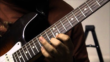 D Aeolian Scale (3 notes per string) guitar