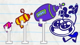 Pencilmate & Pencilmiss 🛸 ALIENS 🛸 UFO COMPILATION 2020 🚀 Cartoons | Animation | Pencilmation