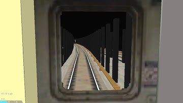 OpenBVE: RFW (E) Line Time Lapse