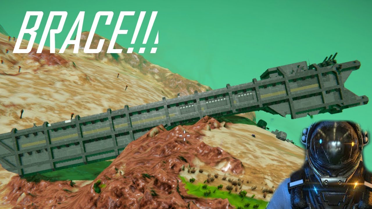 Space Engineers - Survival - Crash landing on Aline planet!- Part 1 ...