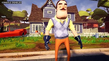 Hello Neighbor error world