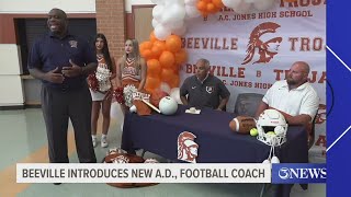 Beeville introduces new athletic director and football coach