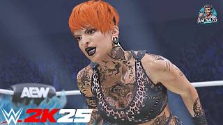 RUBY SOHO Makes Her WWE 2K25 Debut!🔥- Full Entrance Mod