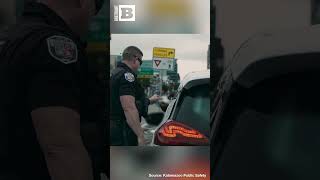 Police Catch Driver Nearly Hitting Pedestrian